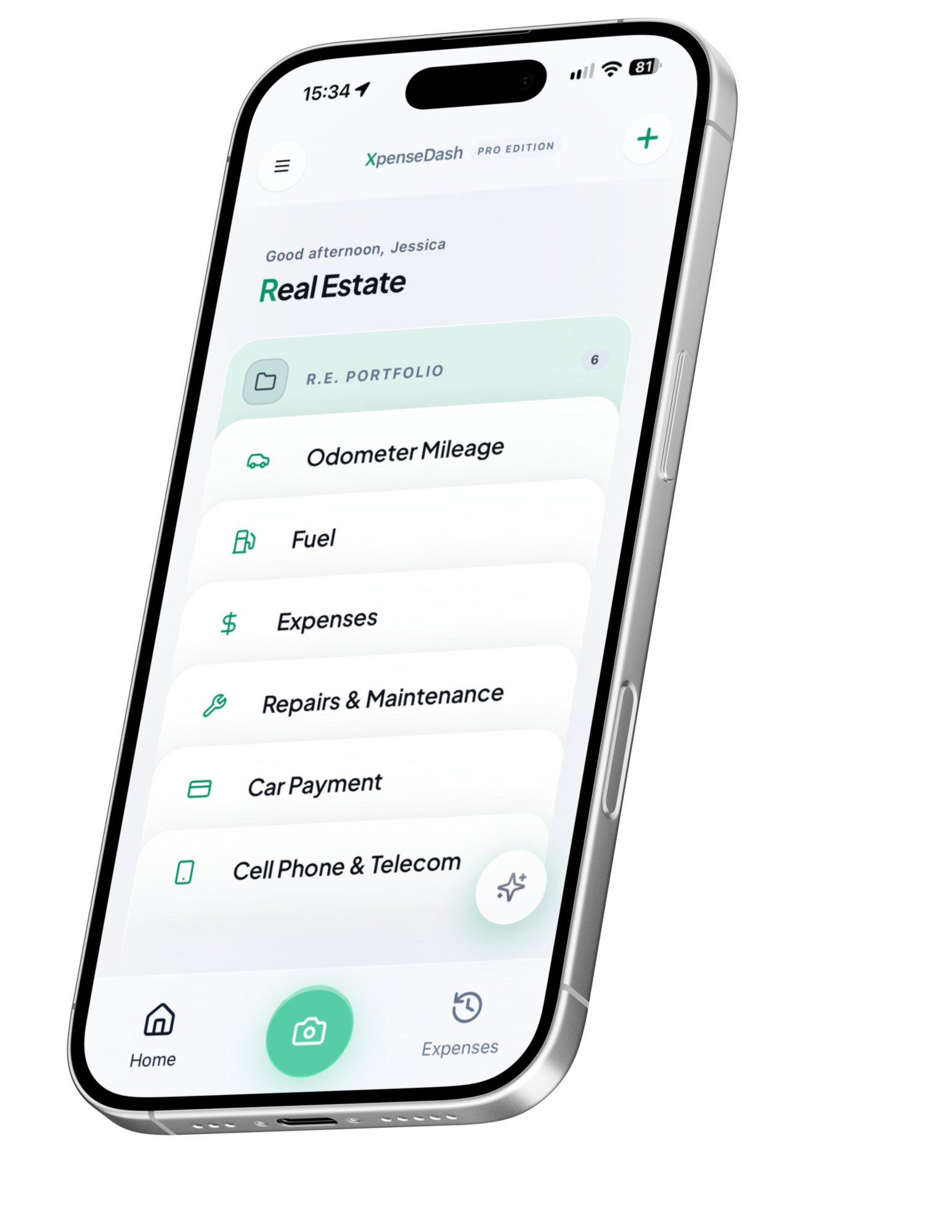 Inside Real Estate Professional — your trackers are ready from your first login